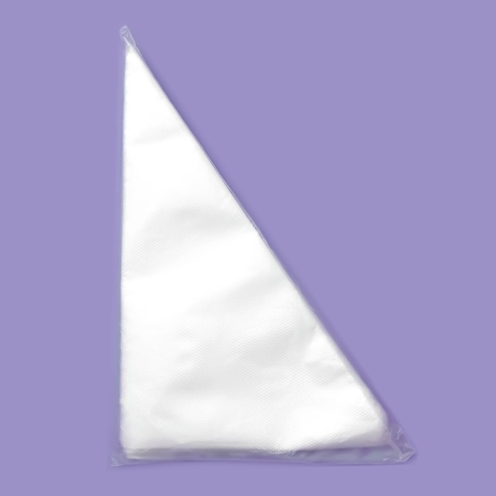 Кондитерский мешок одноразовый, 100 шт, 30×19,5 см (М), цвет прозрачный Кондитерский мешок одноразовый, 100 шт, 30×19,5 см (М), цвет прозрачный