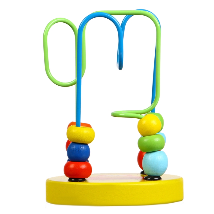 Серпантинка-лабиринт с пластиковыми бусинами &laquo;Крабик&raquo;