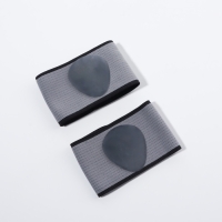 Супинаторы для обуви, амортизирующие, на манжете, текстильные, 10 × 9 см, пара, цвет чёрный Супинаторы для обуви, амортизирующие, на манжете, текстильные, 10 × 9 см, пара, цвет чёрный