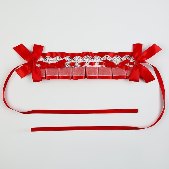 Карнавальная повязка &laquo;Лолита&raquo;, цвет красный