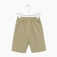 Шорты-бермуды детские MINAKU: Cotton collection цвет зелёный, рост 122 Шорты-бермуды детские MINAKU: Cotton collection цвет зелёный, рост 122