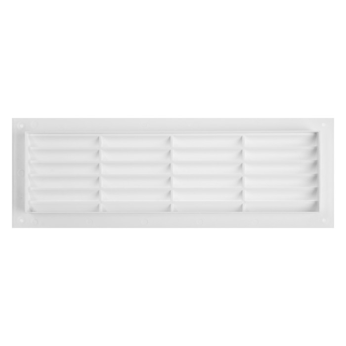 Решетка радиаторная Решетка радиаторная "КосмоВент" Л1337, 130 х 370 мм, белая