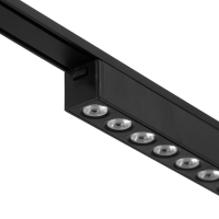 Светильник трековый ULTRA "Линза" LED 24Вт 3000K-5700К CRI90 черный 44,5х2,6х2,4см Светильник трековый ULTRA "Линза" LED 24Вт 3000K-5700К CRI90 черный 44,5х2,6х2,4см