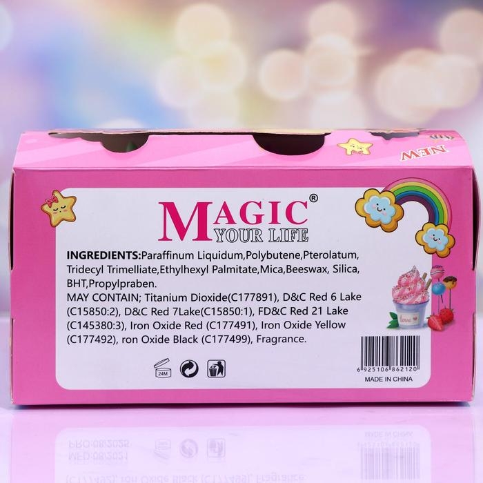 Блеск для губ «Мороженое», микс цветов и ароматов Блеск для губ «Мороженое», микс цветов и ароматов