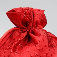 Мешочек подарочный парча &laquo;Новогодний переполох&raquo;, 16 х 24 см +/- 1.5 см, Новый год