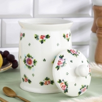 Банка для сыпучих &laquo;Ситец&raquo;, 19 см, 900 мл