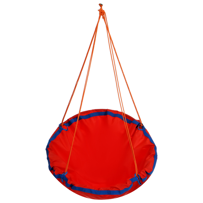 Качель-гамак детская, d=750, цвет красный