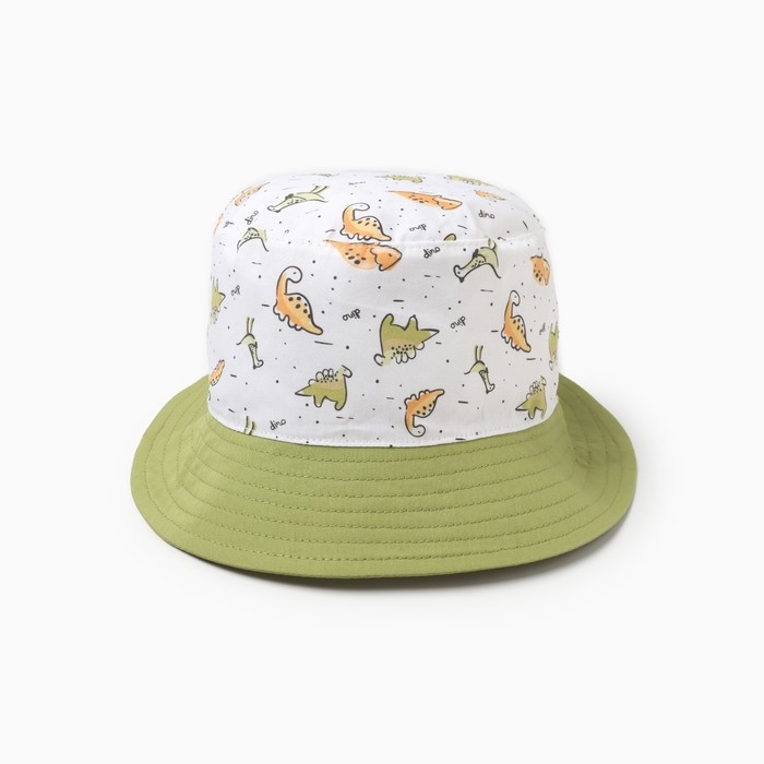 Панама детская, цвет зеленый, размер 44-46 Панама детская, цвет зеленый, размер 44-46