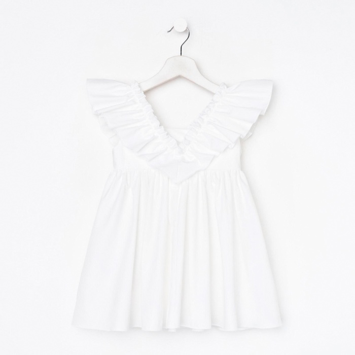 Платье детское KAFTAN &laquo;Бабочка&raquo;, р. 34 (122-128), белый