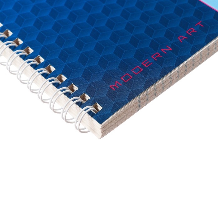 Тетрадь А4, 96 листов в клетку на гребне GlassBoxes, обложка мелованный картон, блок 55г/м2, 4В МИКС Тетрадь А4, 96 листов в клетку на гребне GlassBoxes, обложка мелованный картон, блок 55г/м2, 4В МИКС