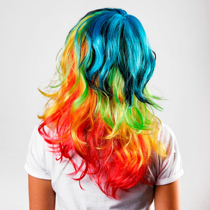 Карнавальный парик &laquo;Радуга&raquo;