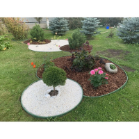 Лента бордюрная, 0,11 × 10 м, толщина 1 мм, пластиковая, чёрная, KANTA Лента бордюрная, 0,11 × 10 м, толщина 1 мм, пластиковая, чёрная, KANTA