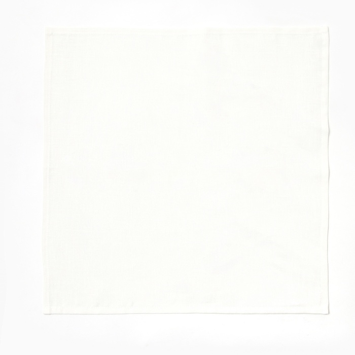 Набор салфеток с декорат. кольцами Этель Еco style 46х46 см - 2 шт, 100% лён