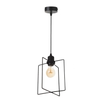 Светильник ЭкономСвет "Фламент" 1x40Вт E27 черный 16х16х26-78 см. Светильник ЭкономСвет "Фламент" 1x40Вт E27 черный 16х16х26-78 см.