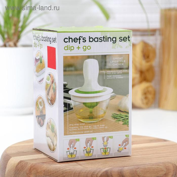 Ёмкость для масла с кисточкой, d=10 см Ёмкость для масла с кисточкой, d=10 см