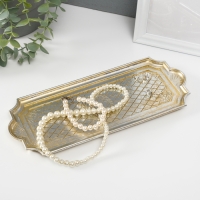 Подставка интерьерная полистоун "Иллюзия. Цветок" золото с патиной 28,5х11х1 см Подставка интерьерная полистоун "Иллюзия. Цветок" золото с патиной 28,5х11х1 см