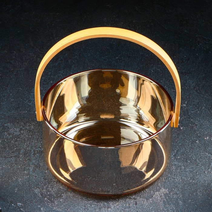 Ведро для льда стеклянное &laquo;Каиллин&raquo;, 2,6 л, 20&times;10,5 см