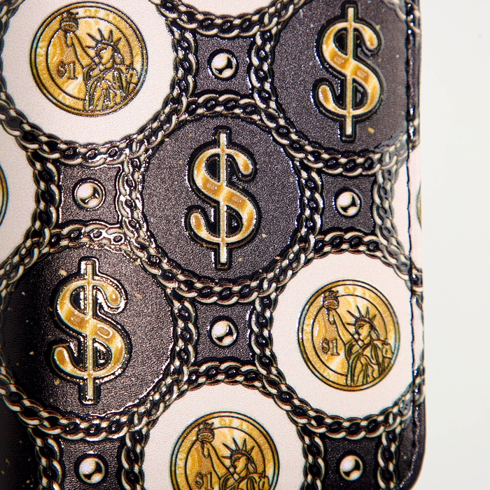 Кошелёк на молнии Кошелёк на молнии "Выбражулька", цвет чёрный