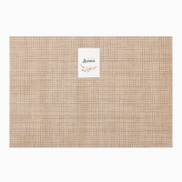 Салфетка на стол Доляна, цв.коричневый, 45*30см Салфетка на стол Доляна, цв.коричневый, 45*30см