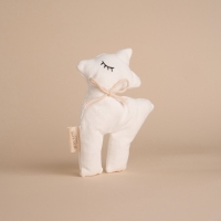 Мягкая игрушка &laquo;Оленёнок&raquo;, 15 см, цвет белый, с бантиком