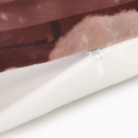 Новый год. Символ года. Змея. Чехол на подушку Этель &laquo;Влюбленная парочка&raquo; 40х40 см, велюр