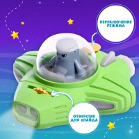 Проектор &laquo;Космический корабль&raquo;, свет, цвета МИКС