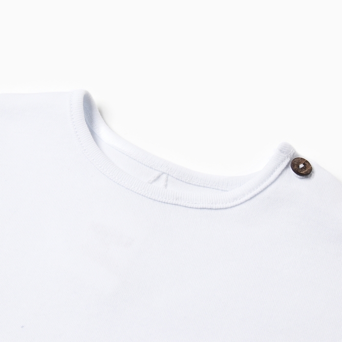Футболка детская MINAKU: Basic Line BABY, цвет белый, рост 86-92
