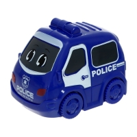 Автотрек «Синяя машинка», работает от батареек, дорожные знаки в комплекте Автотрек «Синяя машинка», работает от батареек, дорожные знаки в комплекте