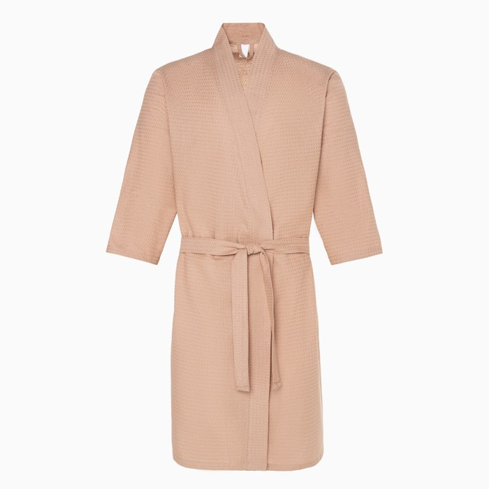 Халат вафельный мужской &laquo;Экономь и Я&raquo; размер 50-52