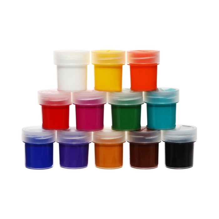 Гуашь 12 цветов по 20 мл ErichKrause Гуашь 12 цветов по 20 мл ErichKrause "Sport DNA", в коробке