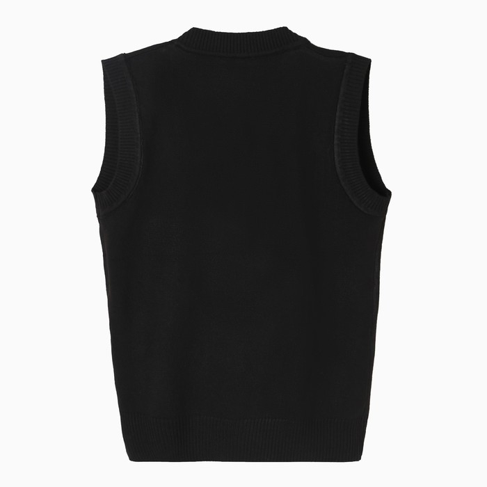 Школьный жилет для мальчика, цвет черный, рост 152-158 см Школьный жилет для мальчика, цвет черный, рост 152-158 см