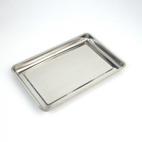 Противень из нержавеющей стали Luxstahl, 60&times;40&times;4,8 см