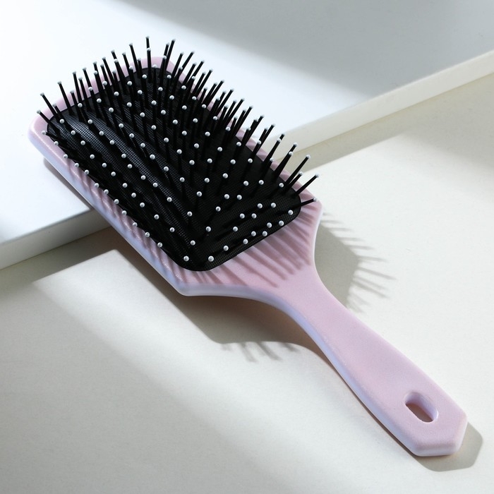 Массажная расчёска прямоугольная «Расческа красотки», 23.4 х 7.6 см, BEAUTY FOX Массажная расчёска прямоугольная «Расческа красотки», 23.4 х 7.6 см, BEAUTY FOX