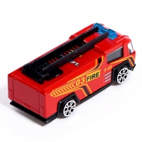 Игровой набор «Спецтехника», с 3 машинами и аксессуарами, цвет МИКС Игровой набор «Спецтехника», с 3 машинами и аксессуарами, цвет МИКС