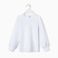 Лонгслив детский MINAKU: Basic line цвет белый, рост 116 Лонгслив детский MINAKU: Basic line цвет белый, рост 116