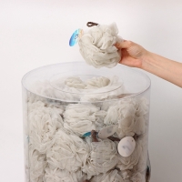 Мочалка для тела Доляна «Нежность», 50 гр, тубус в подарок, цвет МИКС Мочалка для тела Доляна «Нежность», 50 гр, тубус в подарок, цвет МИКС