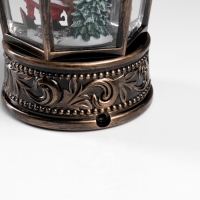 Фигура светодиодная «Снежные чудеса», 22х14 см, музыка, батарейки ААх3 (не в комплекте), USB, свечение тёплое белое Фигура светодиодная «Снежные чудеса», 22х14 см, музыка, батарейки ААх3 (не в комплекте), USB, свечение тёплое белое