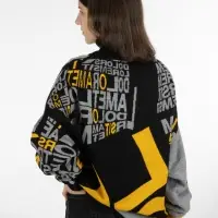 Свитер оверсайз на заказ Tricksy Net, полушерсть, размер S/M