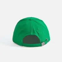 Бейсболка Long Beach, ярко-зеленая с белым