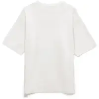 Джемпер с коротким рукавом Siluetti Volumica, молочно-белый, размер M/L