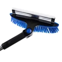 Автомобильная мультифункциональная щетка Severus Scrape, синяя Автомобильная мультифункциональная щетка Severus Scrape, синяя