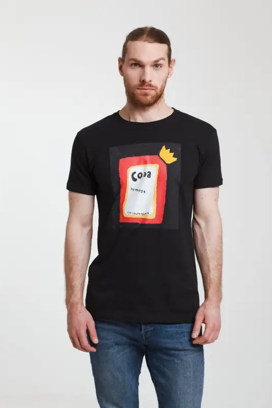 Футболка &laquo;Сода&raquo;, черная, размер S