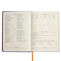 Ежедневник недатированный В5, 136 листов Leggenda, твёрдая обложка, искусственная кожа, синий Ежедневник недатированный В5, 136 листов Leggenda, твёрдая обложка, искусственная кожа, синий