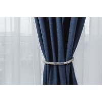 Подхват для штор «Шнур витой», d = 1,5 × 59 см, цвет молочный Подхват для штор «Шнур витой», d = 1,5 × 59 см, цвет молочный