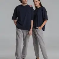 Футболка оверсайз Slope, кобальт (темно-синяя), размер ХS/S