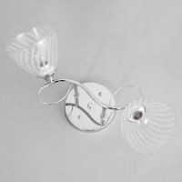 Люстра "Нора" 2х60Вт Е27 Хром 50х22х26см Люстра "Нора" 2х60Вт Е27 Хром 50х22х26см