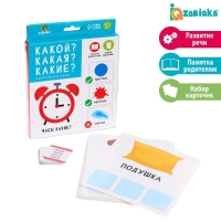 Развивающий набор &laquo;Какой? Какая? Какие?&raquo;