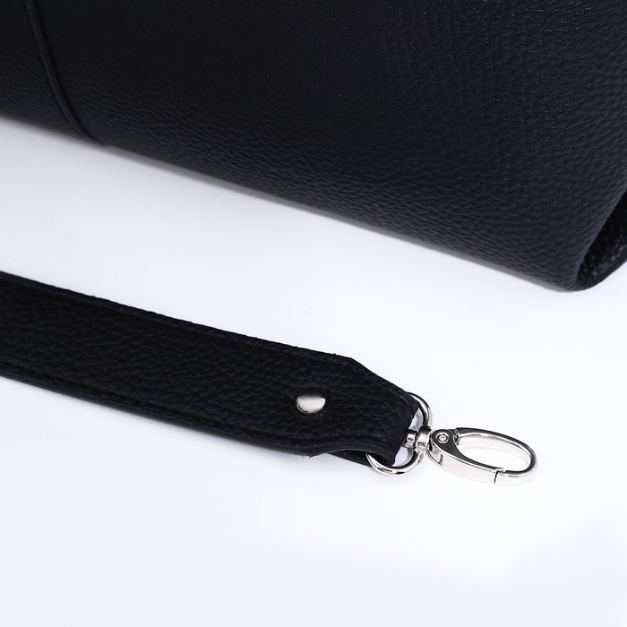 Сумка-тоут L-Craft на молнии, цвет чёрный Сумка-тоут L-Craft на молнии, цвет чёрный