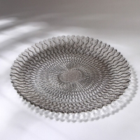 Тарелка &laquo;Ретро Grey&raquo;, d=21, цвет серый