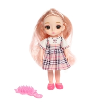 Кукла модная шарнирная &laquo;Мика&raquo; в платье, МИКС